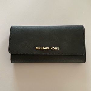 RELIST - Black Michael Kors Wallet